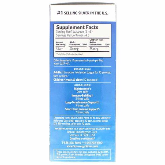 Bio-Active Silver, SVS